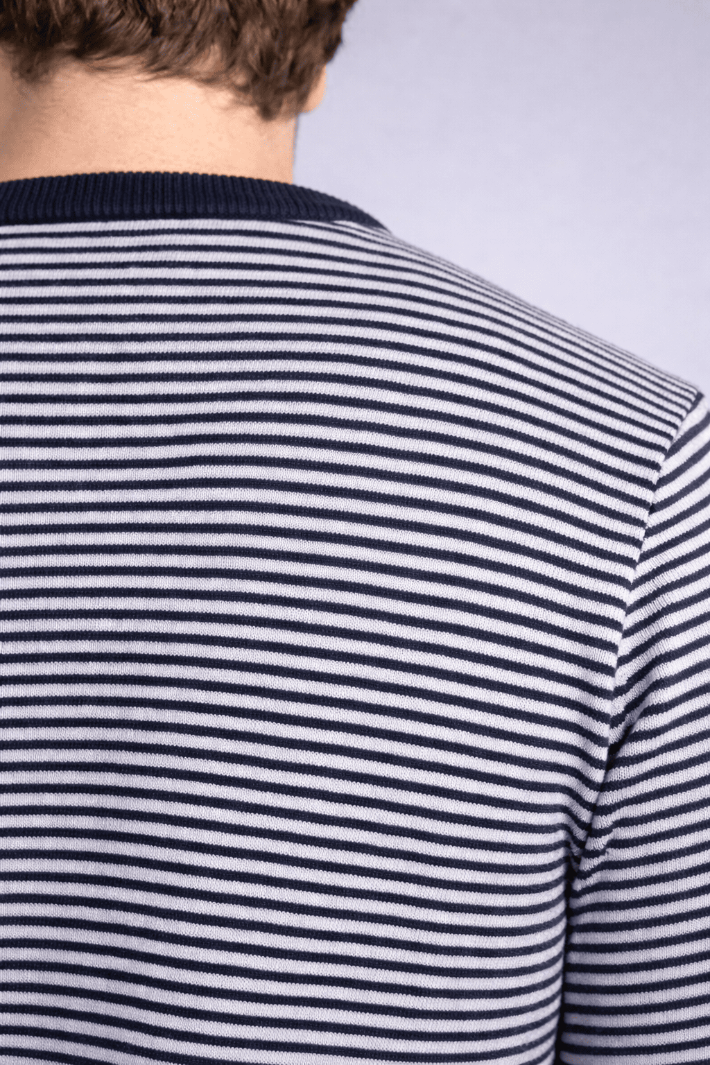 Casual Striped Long - Sleeve Sweater Look Men's sweater - Monterowindia