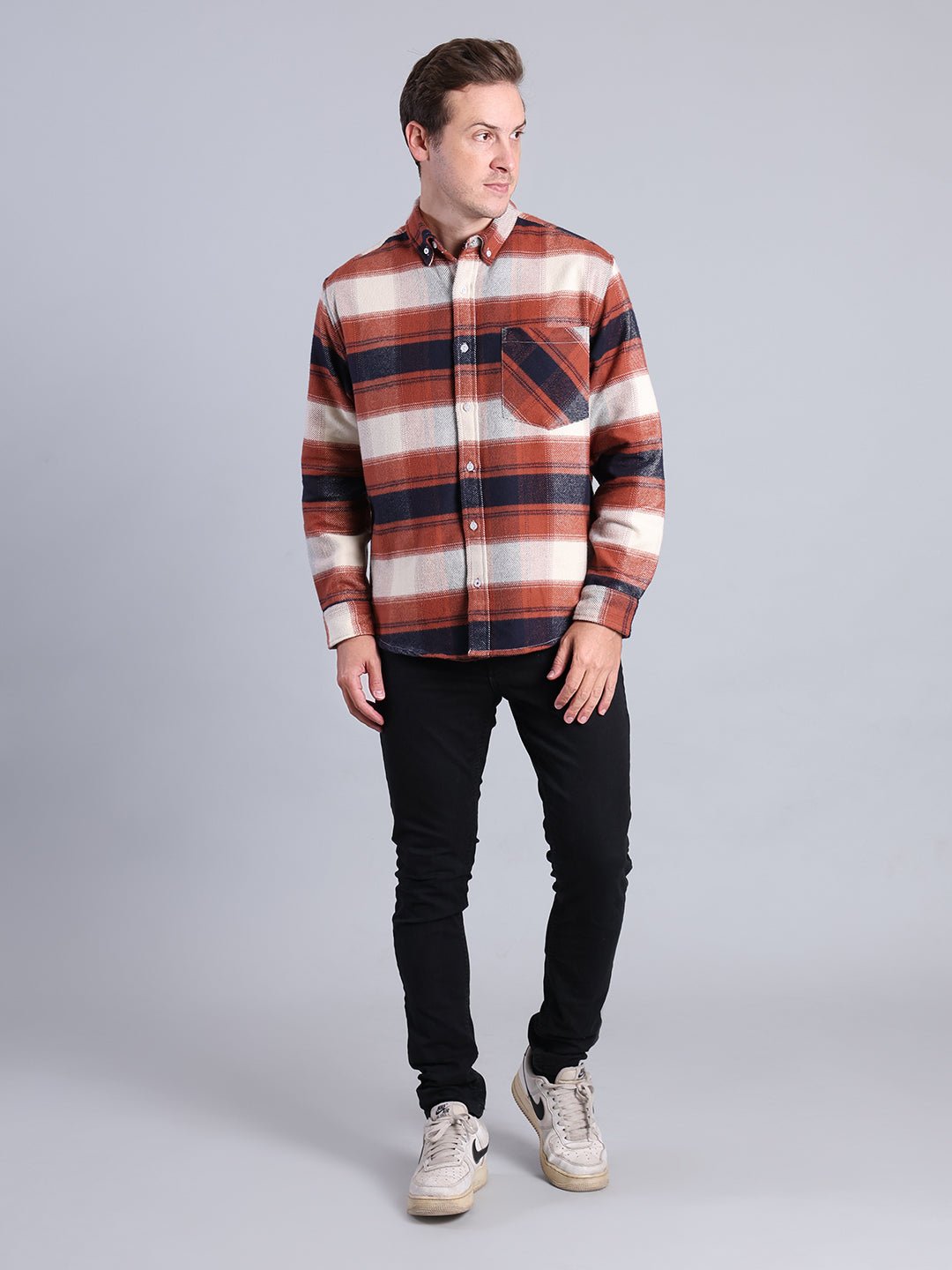 Men's Timeless Check, Ultimate Comfort. Men's Shirt - Monterowindia