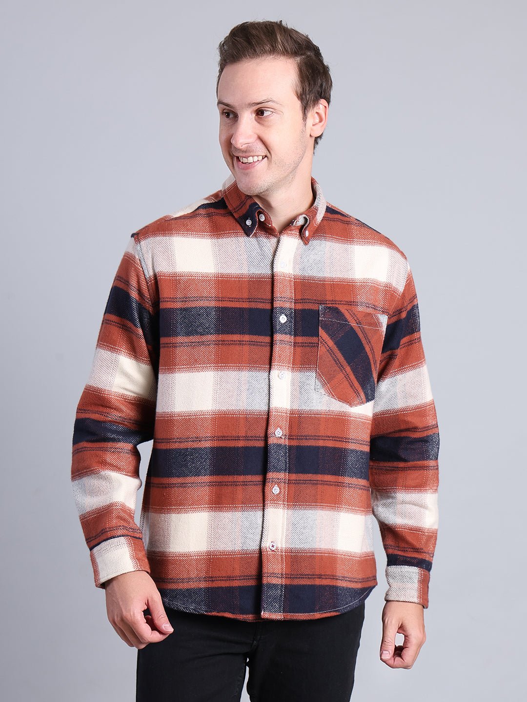 Men's Timeless Check, Ultimate Comfort. Men's Shirt - Monterowindia