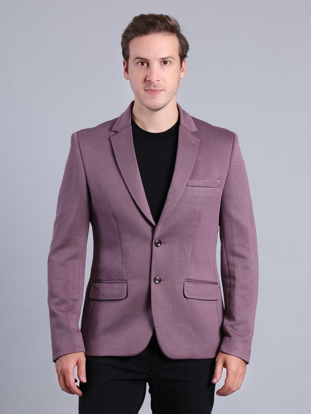 Elegant Purple Blazer for Men Men's Blazzer - Monterowindia